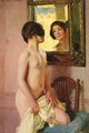 The Mirror - Jules Marie Auguste Leroux