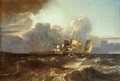 Ships Bearing Up for Anchorage (or The Egremont sea Piece) - Joseph Mallord William Turner