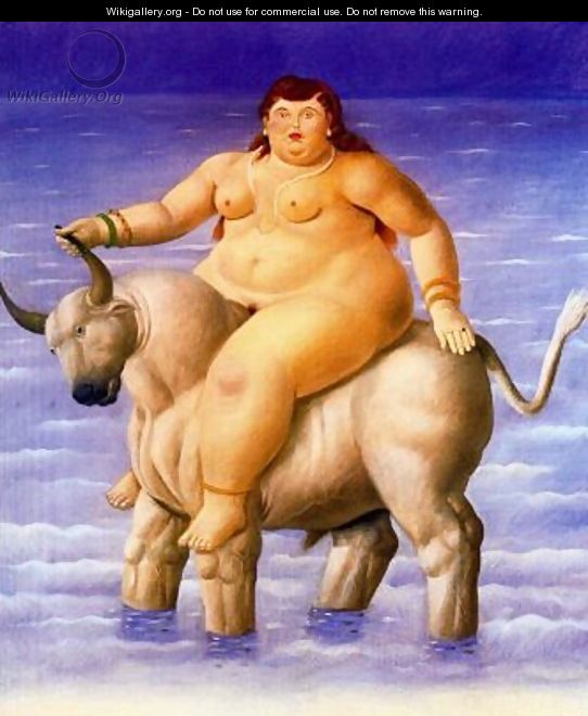Ratto D Europa - Fernando Botero