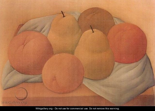 Manzanas Apples - Fernando Botero