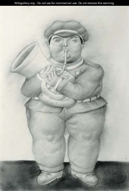 Musician - Fernando Botero
