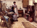 The Orphan - Walter Langley