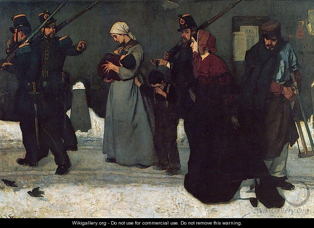 What is called Vagrancy - Alfred Stevens
