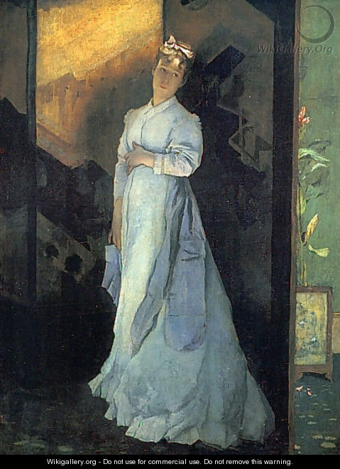 The Farewell Note - Alfred Stevens