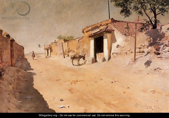 Spanish Village - William Merritt Chase