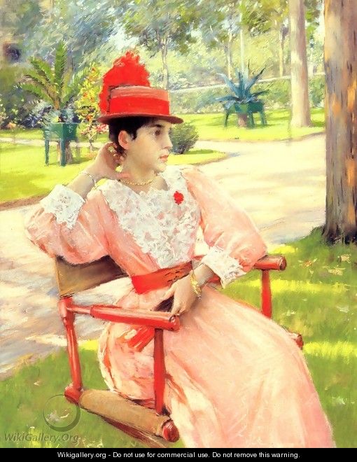 Afternoon in the Park - William Merritt Chase