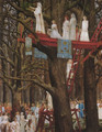 Druids Cutting the Mistletoe on the Sixth Day of the Moon - Henri Paul Motte