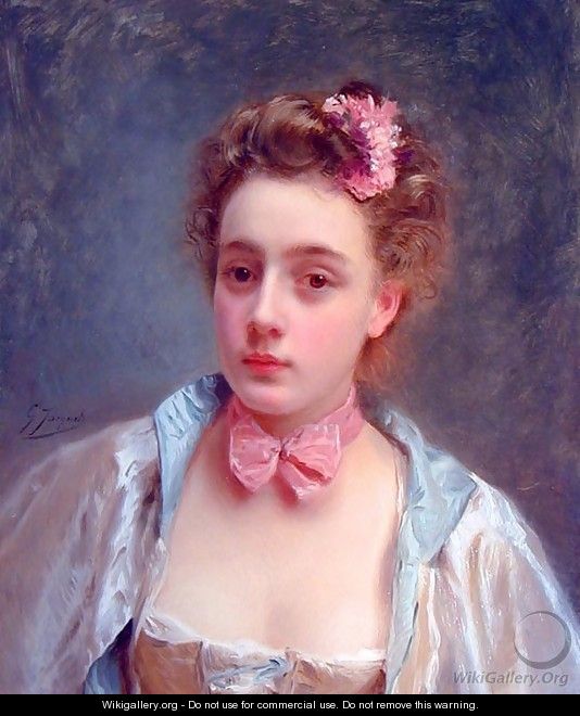 Dressed for the Ball - Gustave Jean Jacquet