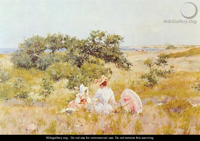 The Fairy Tale (or A Summer Day) - William Merritt Chase