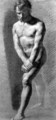 Male Nude Grasping his Wrists - Pierre-Paul Prud