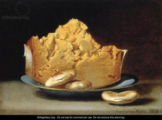 Cheese and Three Crackers - Raphaelle Peale