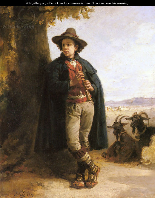 The Shepherd Boy - Isidore Alexandre Augustin Pils