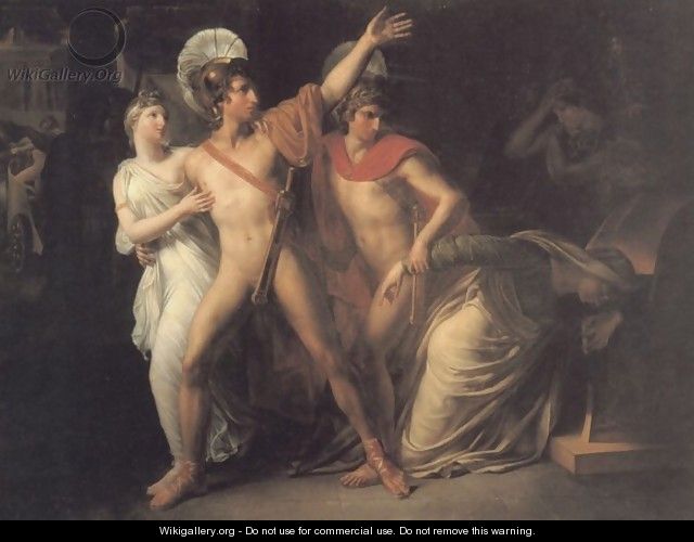 Castor and Polux Delivering Helen - Amable Paul Coutan