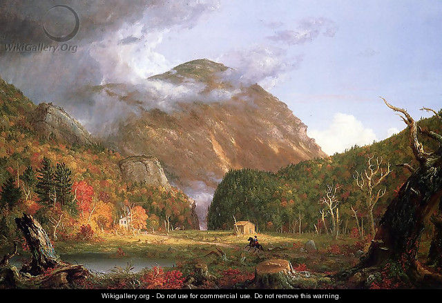 The Notch of the White Mountains (Crawford Notch) - Thomas Cole