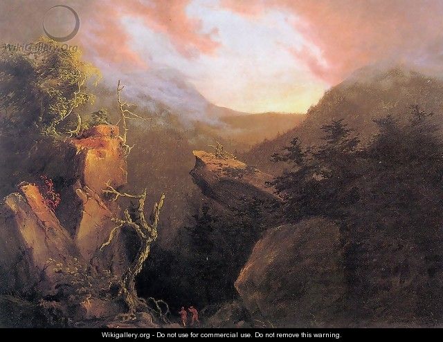Mountain Sunrise, Catskill - Thomas Cole