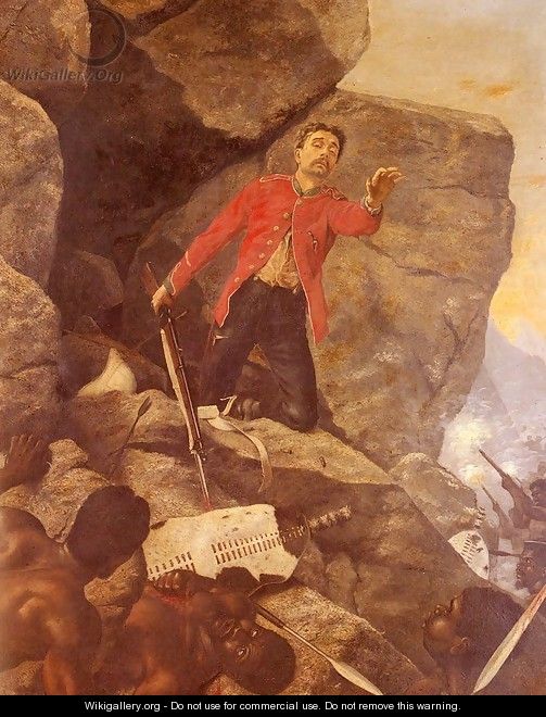 The Last Of The 24th, Isandula, 1879 - Richard Thomas Moynan