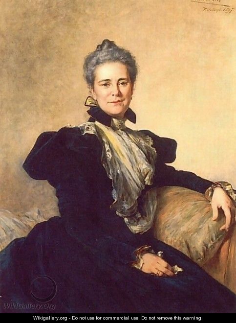 Portrait of Mrs Charles Lockhart - Théobald Chartran