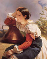 Young Italian Girl by the Well - Franz Xavier Winterhalter