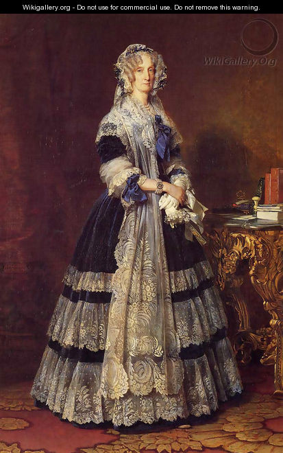 Queen Marie Amelie - Franz Xavier Winterhalter