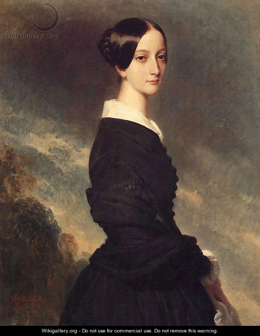 Françoise Caroline Gonzague, Princesse de Joinville - Franz Xavier Winterhalter