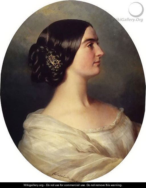 Charlotte Stuart, Viscountess Canning - Franz Xavier Winterhalter