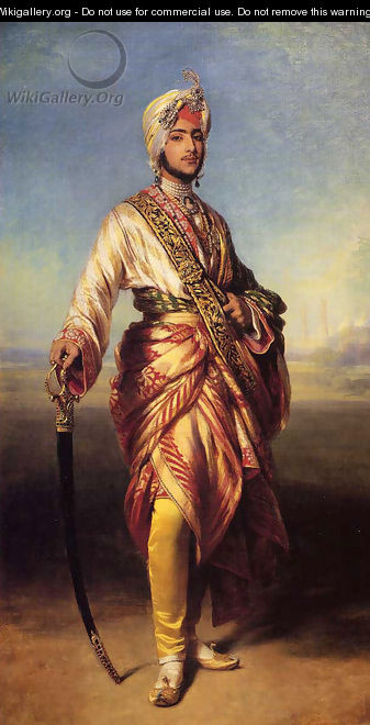 The Maharajah Duleep Singh - Franz Xavier Winterhalter