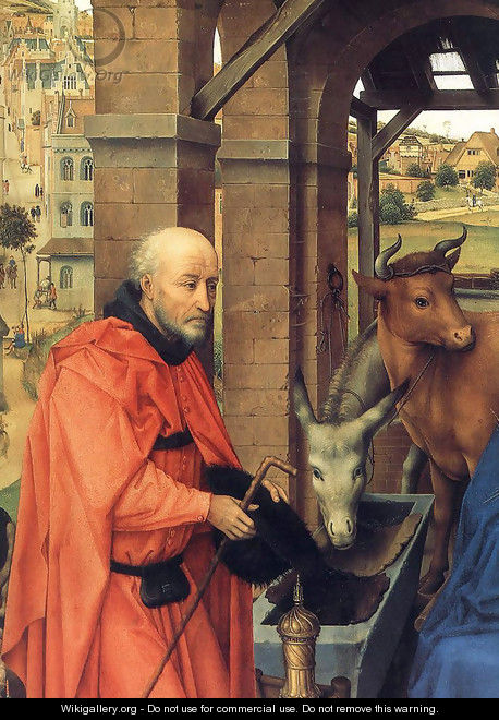 Adoration of the Magi - detail - Rogier van der Weyden