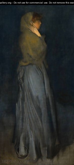 Arrangement in Yellow and Grey: Effie Deans - James Abbott McNeill Whistler