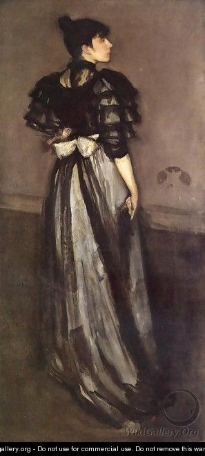 Mother of Pearl and Silver: The Andalusian - James Abbott McNeill Whistler