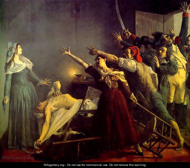 The Assassination of Marat - Jean Joseph Weerts