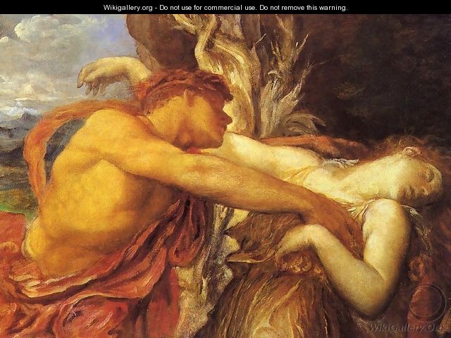 Orpheus and Eurydice (detail) - George Frederick Watts