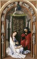 Miraflores Altarpiece: left panel (or Mary Altarpiece) - Rogier van der Weyden