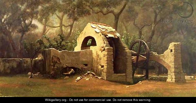 The Old Well, Bordighera - Elihu Vedder