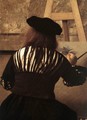 The Art of Painting [detail: 4] - Jan Vermeer Van Delft