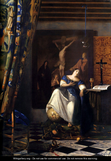 Allegory of the Faith - Jan Vermeer Van Delft