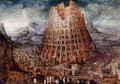 Tower Of Babel - Marten Van Valckenborch I