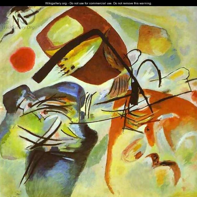 Picture With A Black Arch - Wassily Kandinsky