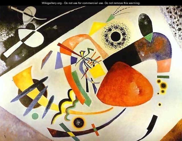 Red Spot II - Wassily Kandinsky