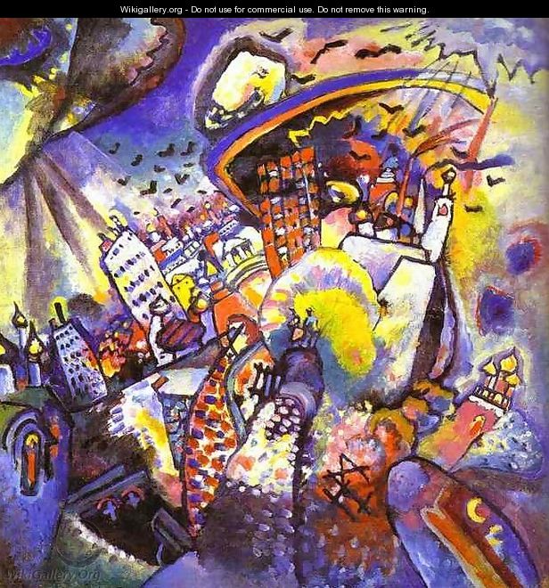 Moscow I - Wassily Kandinsky