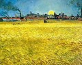 Wheat Fields Near Arles - Vincent Van Gogh