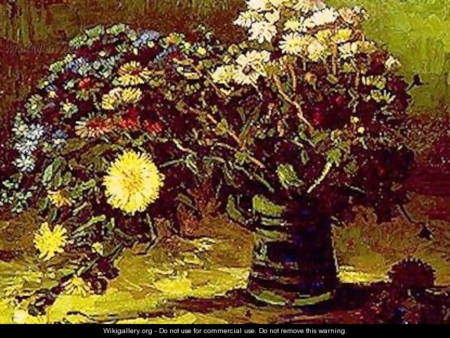 Vase With Daisies - Vincent Van Gogh