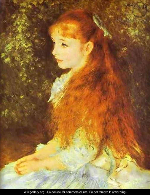 Mlle Irene Cahen DAnvers - Pierre Auguste Renoir