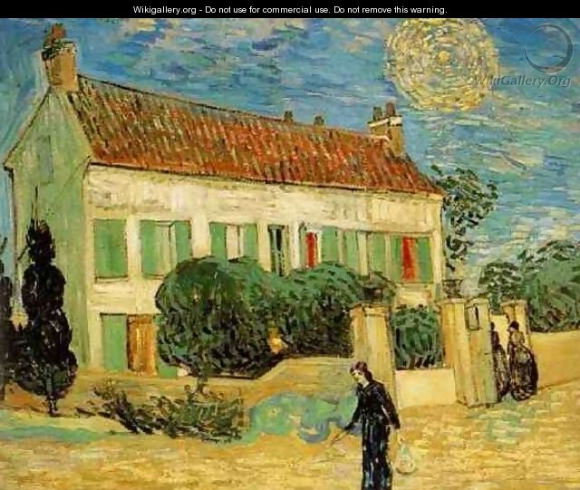 The White House At Night - Vincent Van Gogh