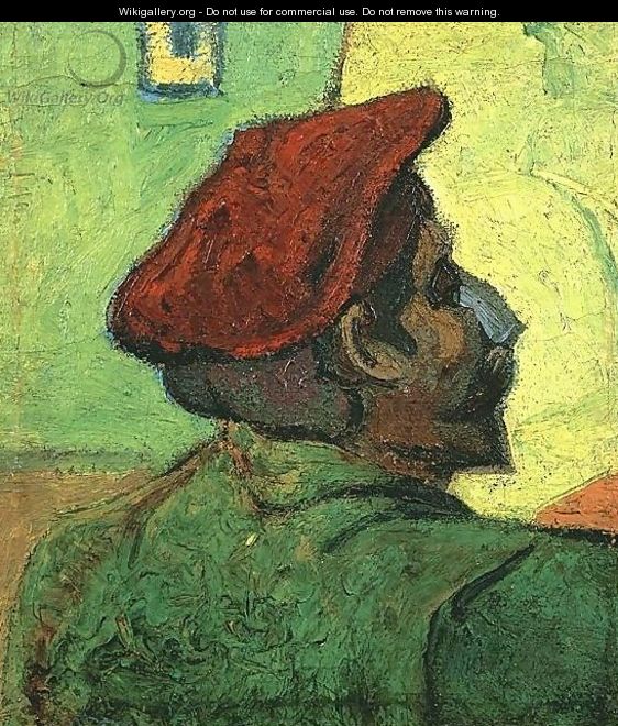 Paul Gauguin (Man In A Red Beret) - Vincent Van Gogh