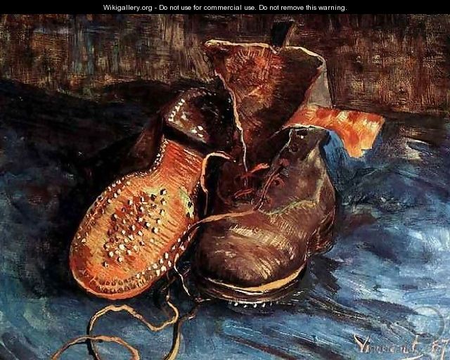 Pair Of Shoes A IV - Vincent Van Gogh