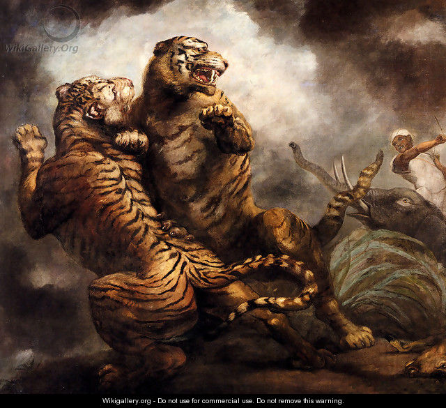 Tiger Hunting - James Northcote, R.A.