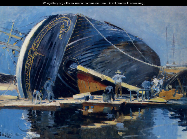 The Ship Builders - Frank Myers Boggs