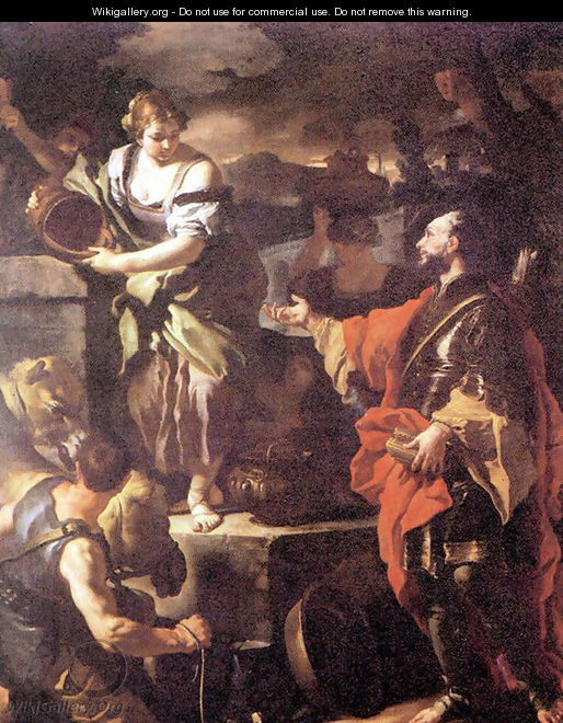 Rebecca And Eliezer At The Well - Francesco Solimena