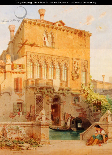 Haus Der Familie Moro-Othello, Venice - Eduard Gerhardt