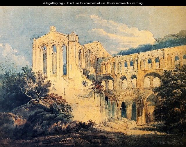 Rievaulx Abbey - Thomas Girtin